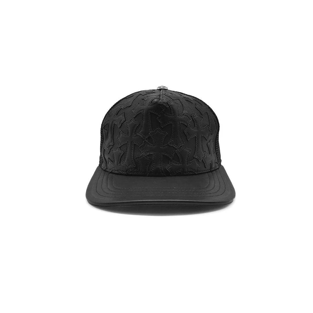 Chrome Hearts Cemetery Cross Patch Trucker