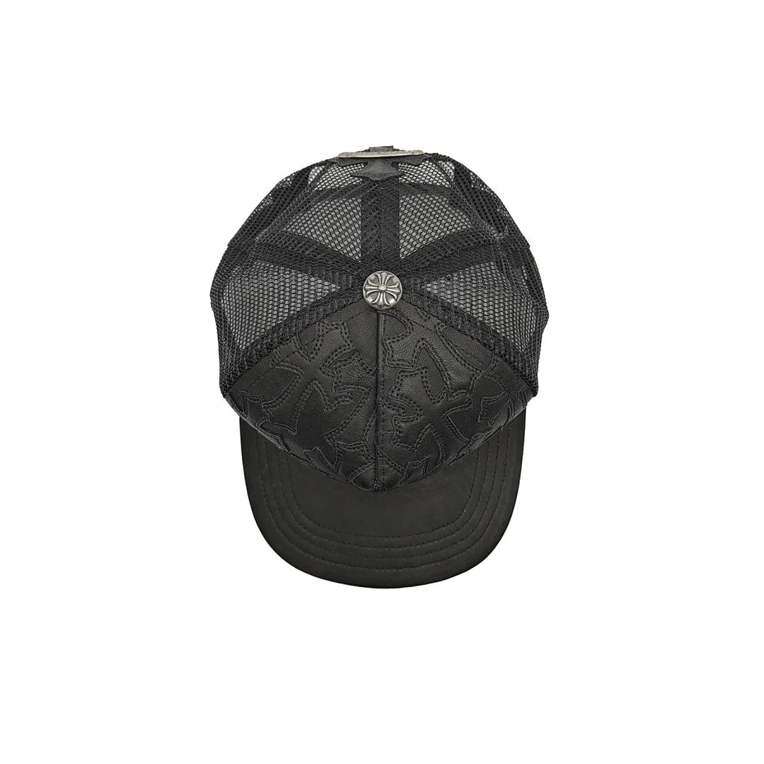 Chrome Hearts Cemetery Cross Patch Trucker