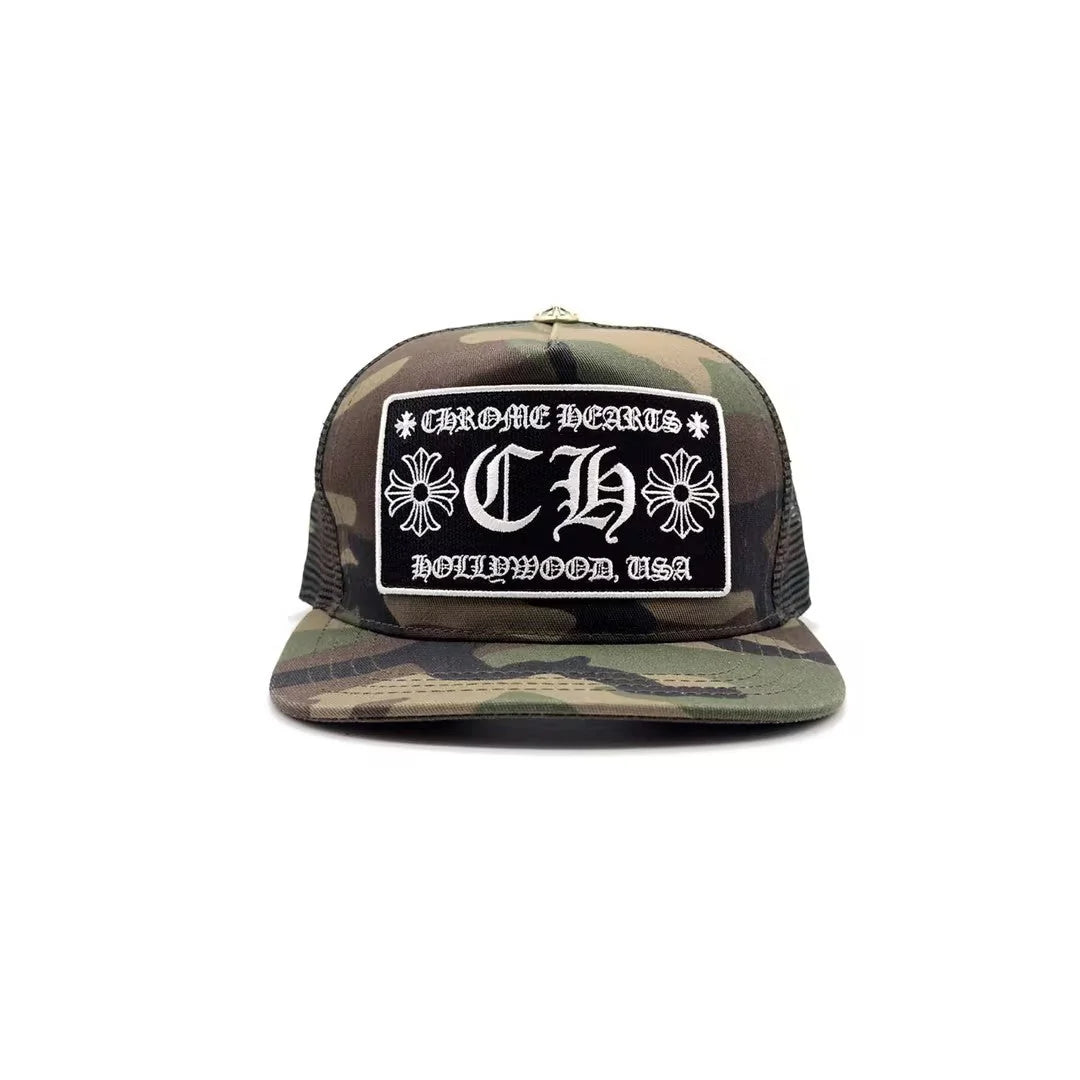 CH Hollywood Embroidered Trucker Camo
