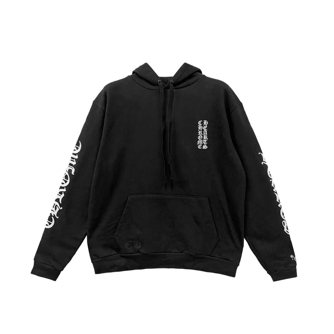 1988 Vertical Logo Hoodie Black